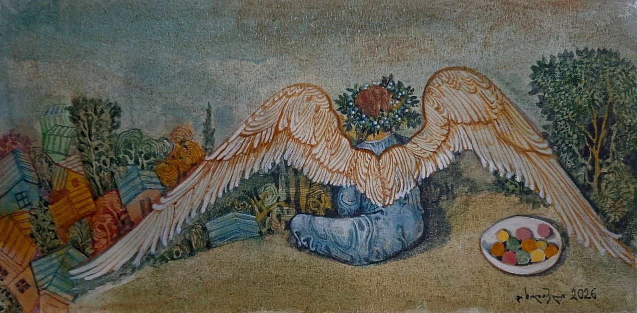 Painting 2026-571 — original painting for sale by Georgian artist David Khidasheli